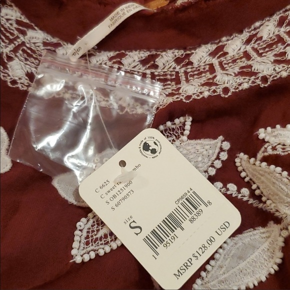 Free People Edie Tee - Sweet Raisin - Picture 5 of 8